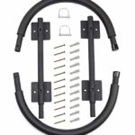 HKYM 2 Pairs Kayak Wall Rack Canoe Hanging Wall Frame Canoeing Aquaplane Skis Indoor Storage Rack
