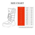 DREAM PAIRS Women’s Maine Beige White Knee High Winter Snow Boots Size 9 M US