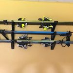 StoreYourBoard Ski Storage Rack, Horizontal Wall Rack