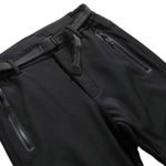 Men’s Soft Shell Waterproof Winter Snow Ski Snowboarding Pants Fleece Cargo Hiking Pants