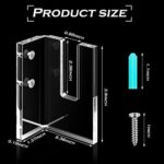 8 Pcs Snowboard Wall Mount Snowboard Wall Rack Hanger Ski Rack for Garage Wall Display Horizontally Snowboard Holder Indoor Snowboard Storage Racks for Ski Board Longboard Home Storage