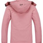 MOERDENG Women’s Waterproof Ski Jacket Warm Winter Snow Coat Mountain Windbreaker Hooded Raincoat