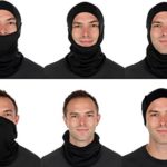 Balaclava Face Mask UV Protection Ski Sun Hood Tactical Masks for Men Women Black