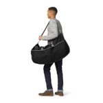Amazon Basics Large Travel Luggage Duffel Bag, Black