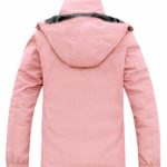 Wantdo Women’s Interchange 3-in-1 Ski Jacket Winter Coat Insulated Hoodie Rainwear Coral M