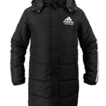 adidas Combat Sports Winter Long Parka – Black – Large