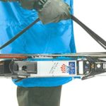 The Bowtie Ski and Pole Carrier / Sling; It Really Is Simply the Finest – Easily Carries both Skis and Poles, Blue