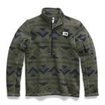 The North Face Men’s Gordon Lyons Novelty 1/4 Zip, Four Leaf Clover California Geo Stripe Print, M