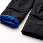Amazon Essentials Boys’ Water-Resistant Snow Bibs, Black, X-Small