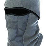 Ergodyne N-Ferno 6823 Winter Ski Mask Balaclava, Wind-Resistant Face Mask, Thermal Fleece, Gray