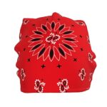 Red Mandala Unisex Slouchy Beanie for Men Women Head Covering Knit Hats for Women Trendy Headwear Skull Cap Chemo Hats