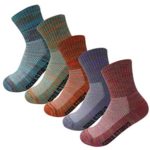 SEOULSTORY7 5Pack Women’s Mid Cushion Low Cut Hiking/Camping/Performance Socks Multi Color Medium