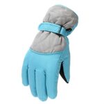 Aniywn 9-14 Years Snow Gloves for Boys Girls Winter Waterproof Insulated Ski Gloves Thickening Warm Windproof Outdoor Gloves