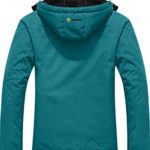 GEMYSE Women’s Mountain Waterproof Ski Snow Jacket Winter Windproof Rain Jacket (Moonblue,Medium)