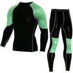 fannyouth 4 Pack Compression Pants Tights Leggings Men, Winter Baselayer for Running Workout Sports Yoga#aaltg0224- *2-st patricks day decorations