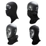 Weanas Balaclava – Windproof Ski Mask – Cold Weather Face Mask Motorcycle Neck Warmer – Tactical Balaclava Hood – Super Comfy Hypoallergenic Moisture Wicking (Black-L)