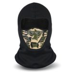 Balaclava Face Mask, Winter Fleece Windproof Ski Mask for Men and Women, Army Green, One Size