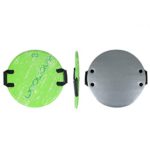 WOOWAVE Snow Sled Super Lightweight 21 inch Saucer Foam Sleds with PE Core and Slick Bottom Disc Toboggan for Kids -1 Pack (Green)