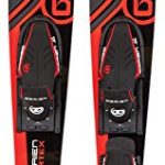 O’Brien Vortex Widebody Combo Water Skis 65.5″, Red