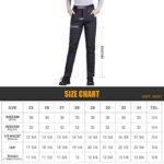 FREE SOLDIER Outdoor Women’s Snow Ski Pants Soft Shell Fleece Lined Pants Water Resistant Camping Hiking Pants (Dark Black 28W/32L)