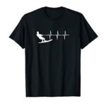 Waterski Heartbeat – Novelty Shirt for Waterskiers