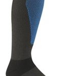 Wigwam Men’s Snow Sirocco Knee High Performance ski Sock,Charcoal,Sock size : Large ( shoe Size : Men’s 9-12 , Women’s 10-13)