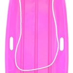 Snow Sled Kids Winter Toboggan Sled Slider 35-inch (PINK)