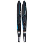 O’Brien Celebrity Combo Water Skis with x-7 Bindings, Blue, 64″