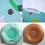 YHSBUY Inflatable Donut Snow Tube,31″ Snow sled for Kids and Adults with 2 Handles Snow Toy for Kids,Snow Sledding Include Pump