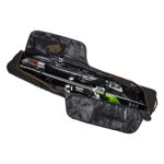 Thule Roundtrip Ski Roller Bag, Black/Wood Thrush, 175cm