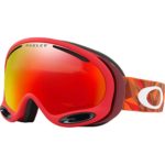 Oakley A-Frame 2.0 Snow Goggles, Facet Red Brick, Medium