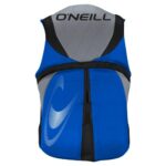 O’Neill Men’s Reactor USCG Life Vest,Pacific/Lunar/Black,Large