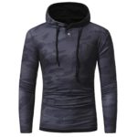 WUAI Men’s Long Sleeve Fashion Camouflage Regular-Fit Sports Hoodie Sweatshirt Jacket Outwear(Gray,US Size XL = Tag 2XL)