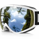 findway Ski Goggles, Snow Snowboard Snowboarding Sports Goggles Glasses – for Women Men Ladies Youth Teen OTG Over Helmet Compatible – Anti-Fog 100% UV Protection, Anti-Glare Ski Goggles