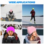 2 Pieces 3-Hole Full Face Mask Cover Ski Mask Winter Balaclava Cap Knitted Face Cover for Winter Outdoor Sports