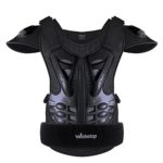 Webetop Adults Dirt Bike Body Chest Spine Protector Armor Vest Protective Gear for Dirtbike Bike Motorcycle Motocross Skiing Snowboarding Black M
