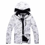 Fashion Women’s High Waterproof Windproof Snowboard Colorful Printed Ski Jacket and Pants