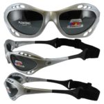 Silver Polarized Sunglasses Floating Water Jet Ski Goggles Sport Designed for the demands regularly encountered while Kite Boarding, Surfer, Kayak, Jetskiing, other water sports.