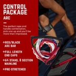 Radar Control Pkg Waterski Rope, 13 in. Arc Handle w/8-Sect. Mainline, Red/Black