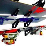Snowboard Multi Wall Rack | Home Storage & Organization Horizontal Mount | StoreYourBoard