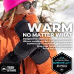 Tough Outdoors Winter Ski Mittens Men & Women – Adult Snow Mitts for Cold Weather – Waterproof Gloves Snowboarding, Skiing