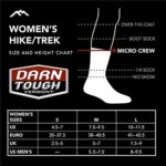Darn Tough 1810-C-1001-05 Function 5 OTC Midweight with Cushion Black Large