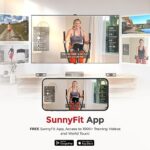 Sunny Health & Fitness Elliptical Cross Trainer Exercise Machine, Full Body Low-Impact and 24-Unique Workout Modes with Optional Exclusive SunnyFit® App and Enhanced Bluetooth Connectivity