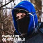 YESLIFE Thicker Ski Mask, Balaclava Face Mask for Men and Women in Cold Weather – Skiing, Snowboarding, Motorcycle, UV Protection & Wind Protection – Ultimate Thermal Retention