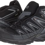 Salomon Men’s X Ultra 3 Mid GTX Trail Running Shoe, Black, 12 M US