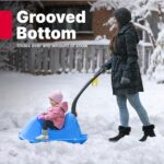Step2 Push Around Sled, Kids Ride On Toy & Outdoor Snow Toboggan, Made of Durable Plastic, Max Weight 40 lbs., for Toddlers 1.5-3 Years Old, Blue