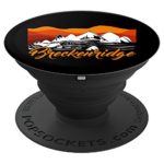 Breckenridge Vintage retro Colorado Ski clothing shirt – PopSockets Grip and Stand for Phones and Tablets
