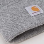 Carhartt Men’s Knit Cuffed Beanie, Heather Grey, One Size