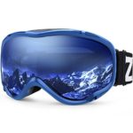 ZIONOR Lagopus Ski Snowboard Goggles UV Protection Anti-fog Snow Goggles for Men Women Youth