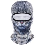 WTACTFUL 3 Pack – 3D Animal Balaclava Head Cove Hood Face Mask Protection Wind Dust Snow UV for Hunting Fishing Skiing Snowboard Bicycle Riding Driving Motorbike Cold Weather Winter Sports 06-09-10